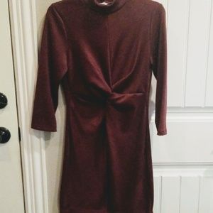 Stilletto's Wine Sheath Dress